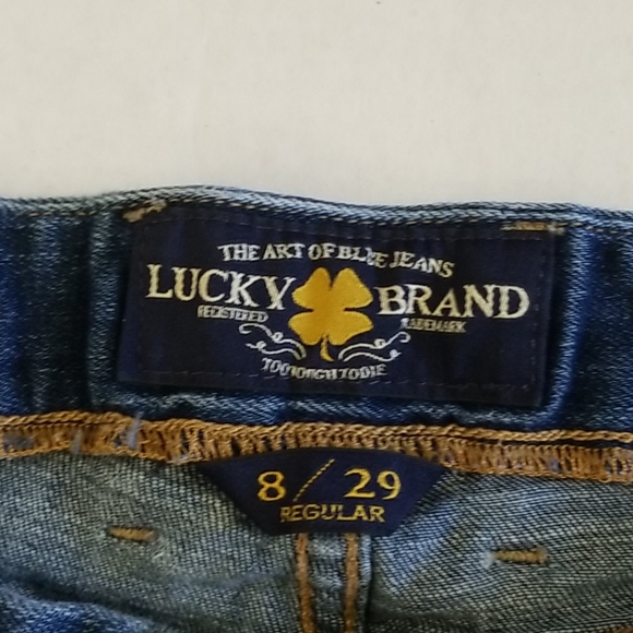 Lucky Brand The Sweet Jean Boot Sz 8 - Picture 4 of 11